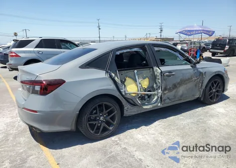 2025 Honda Civic Sport из США, поврежденный, VIN 2HGFE2F56SH520052